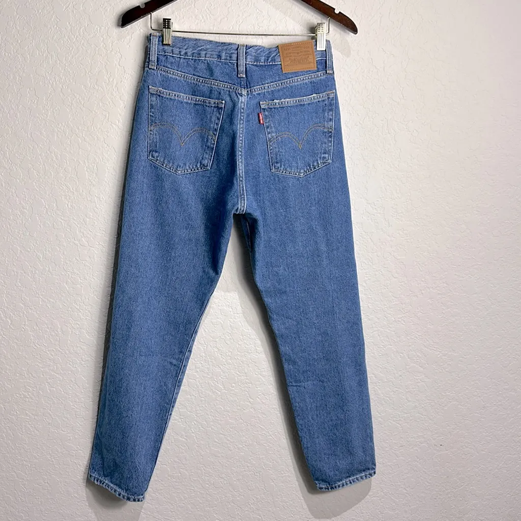 Levi’s Women’s Premium Icon Fit High Rise Straight Leg Ankle  Jeans Size 27 - Image 11