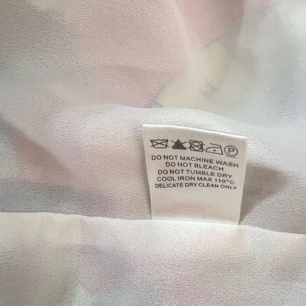 Annie Griffen silk kaleidoscope colorful summer dress size medium - Image 10