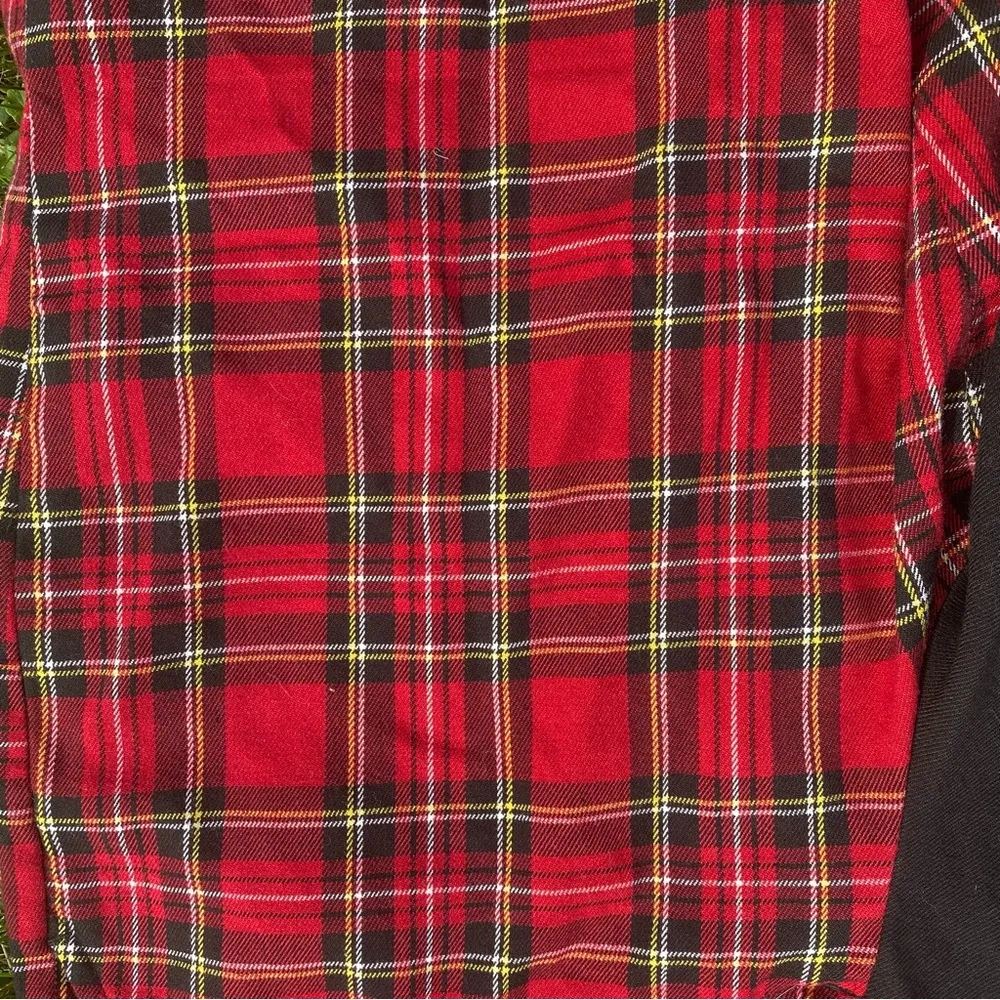 HT Split Plaid Shorts - Image 2