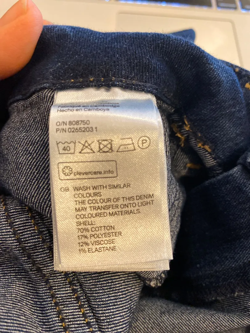 Vintage Skinny High Waisted Denim Jeans - Image 5