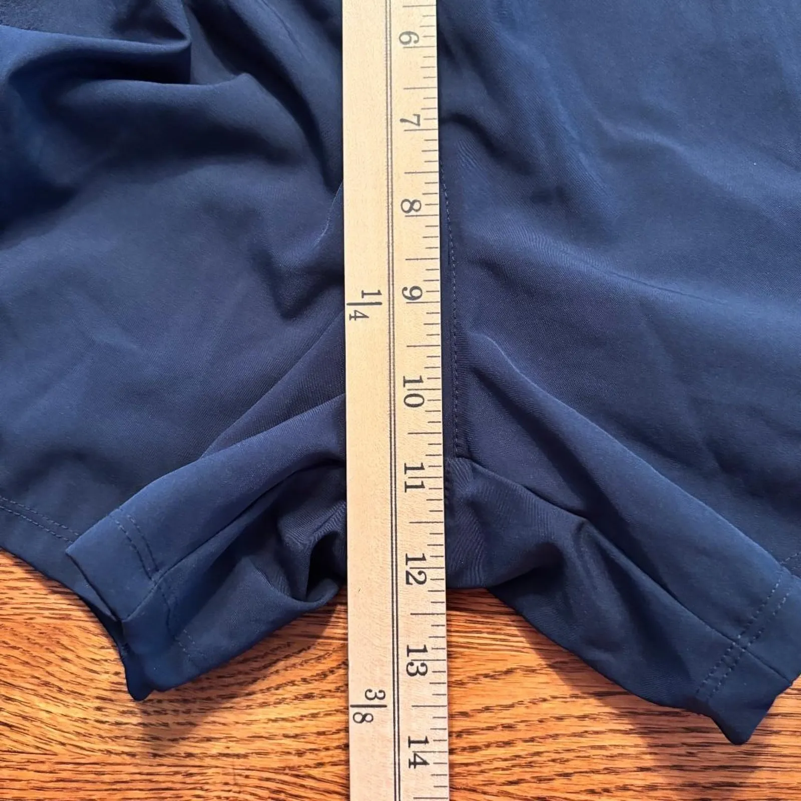 Avia Running Shorts Athletic Workout Blue Cove Lined Outer Shorts XL (16-18) - Image 7