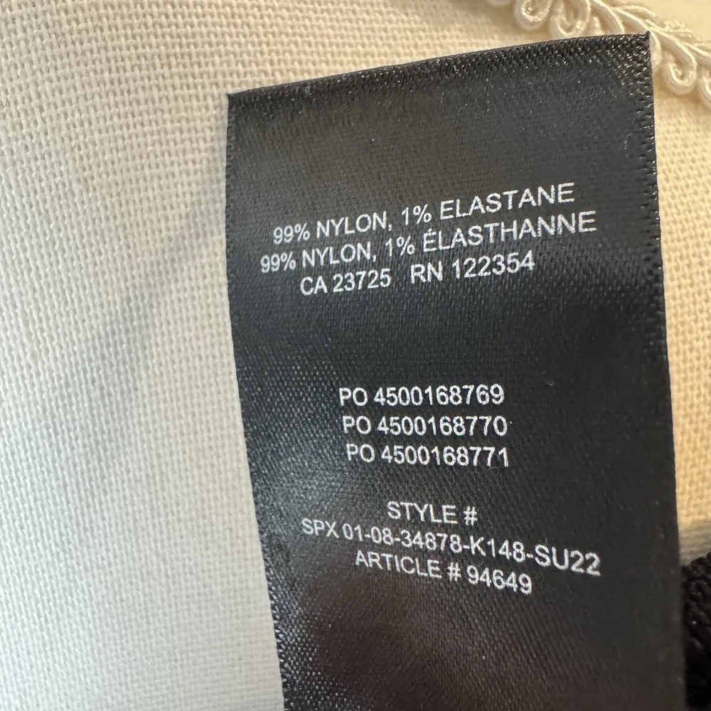 BABATON ARITZIA Sculpt Knit Criss Cross Stretch Black Bodycon‎ Halter Dress Med - Image 7