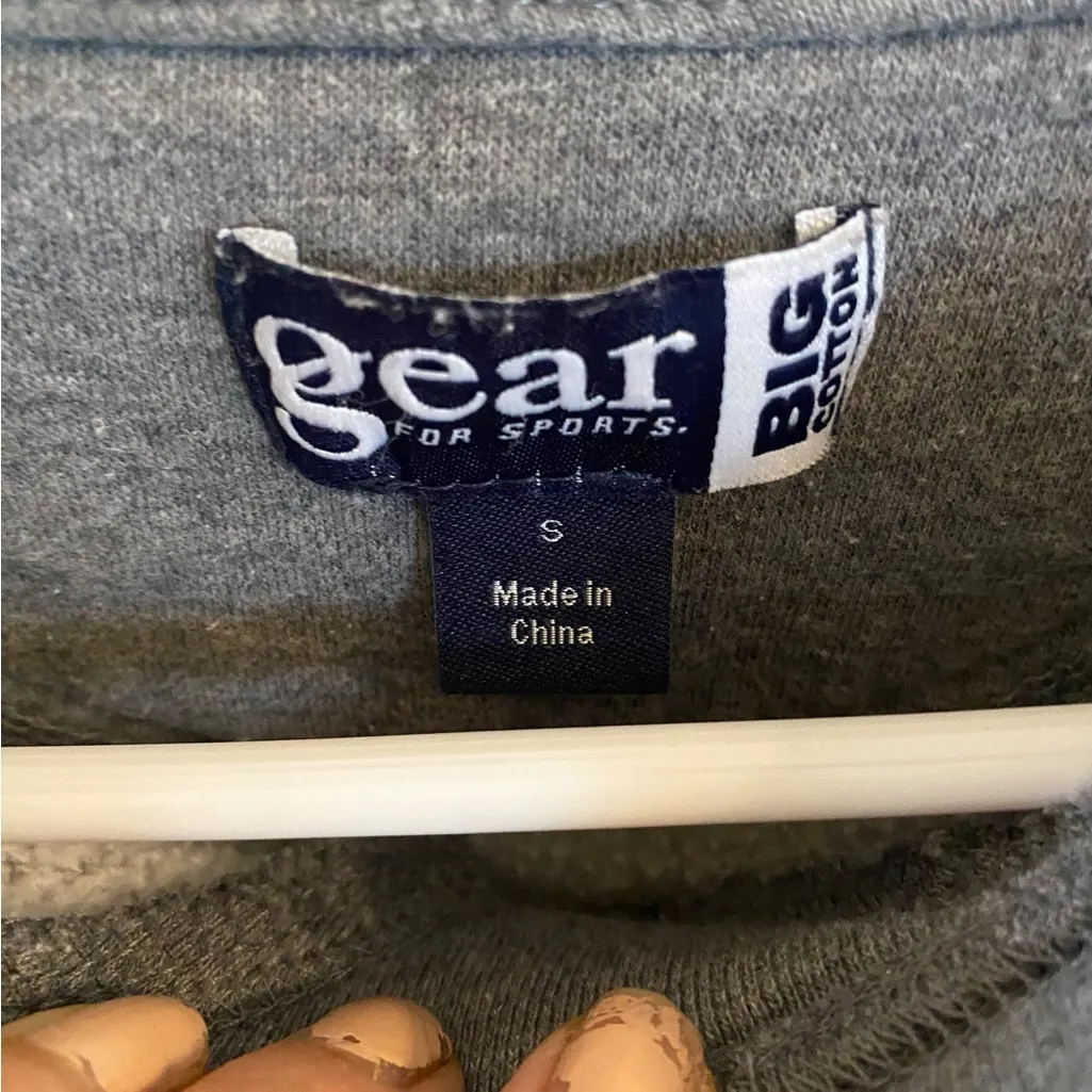 UCLA  Bruins Sports Heather Gray College Sweatshirt sz S - Image 4