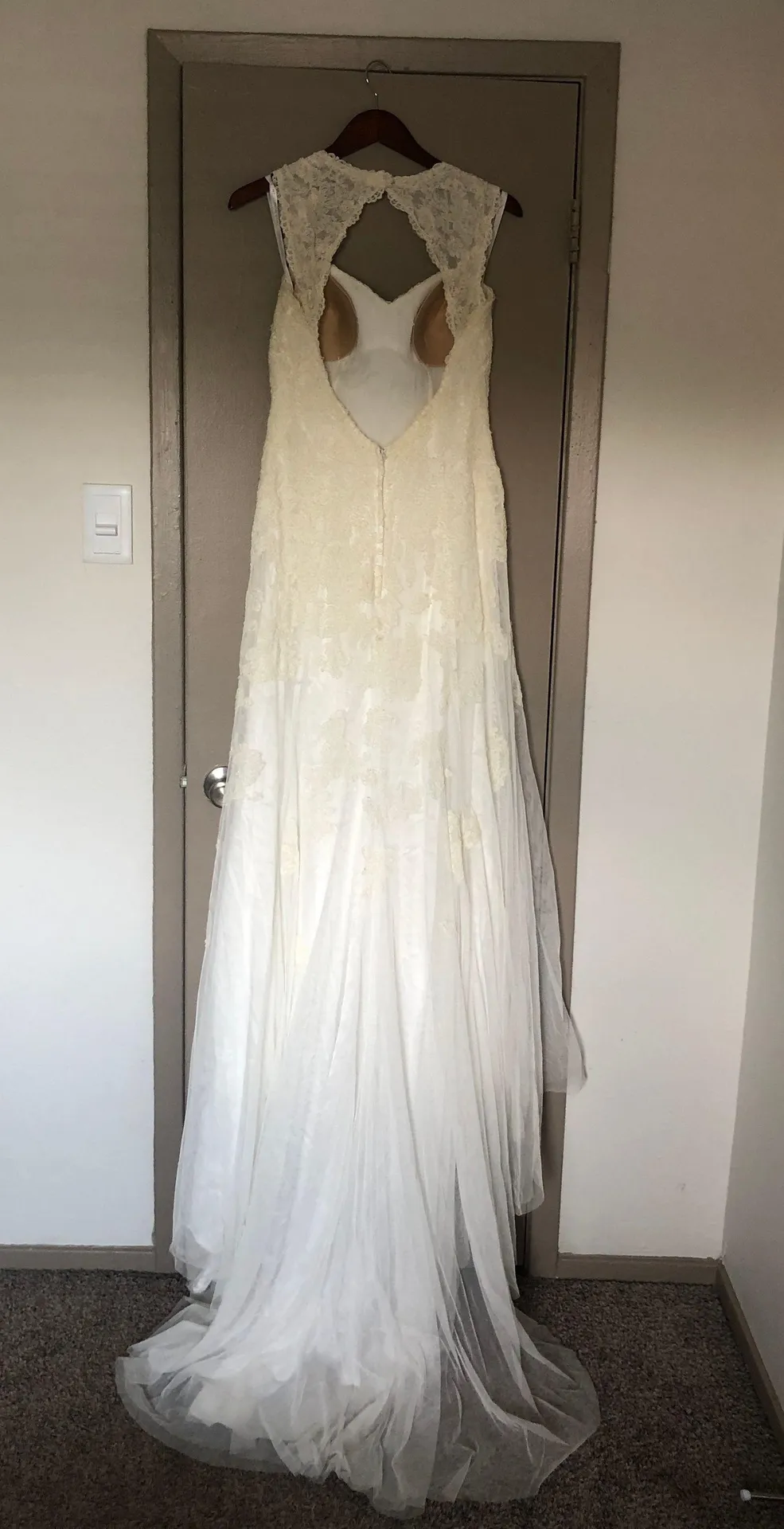 Lace Wedding Dress - Image 2