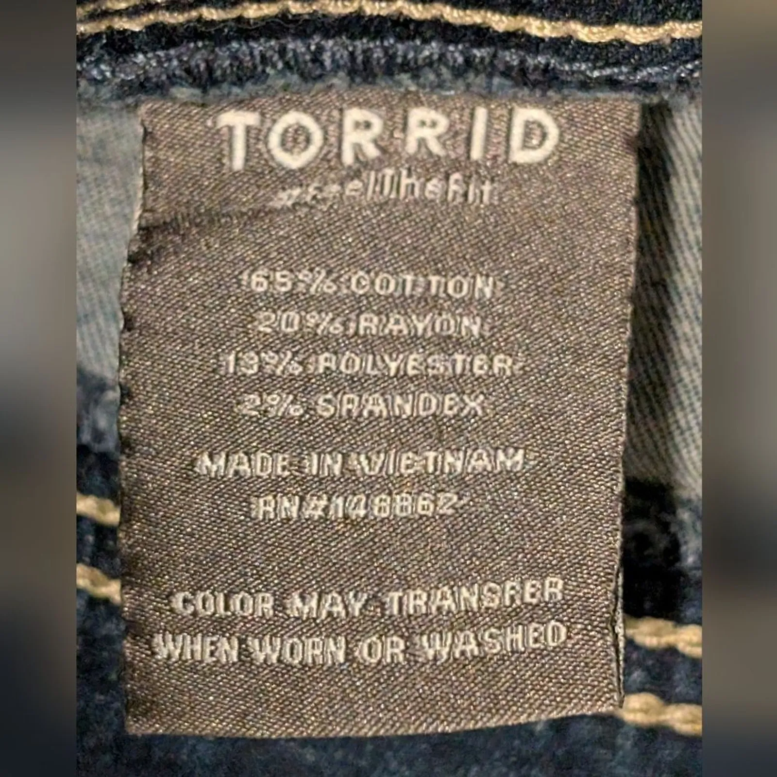 TORRID Jeans Plus 4X 4 S Short Lean Jean Pull On Skinny Leggings Stretchy Denim - Image 5