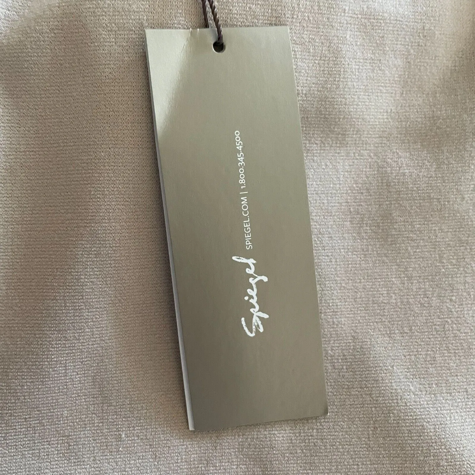 NWT Spiegel Women's Beige Tailored Pants Size 12‎ Ponte Knit Style 63329 Career - Image 4