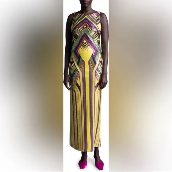 NWT Le Superbe Prohibition Night sequin maxi dress size XS - Image 2