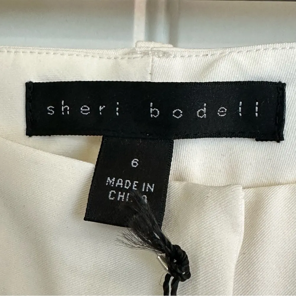 NWT Sheri Bodell cream capri pants women 6 - Image 7