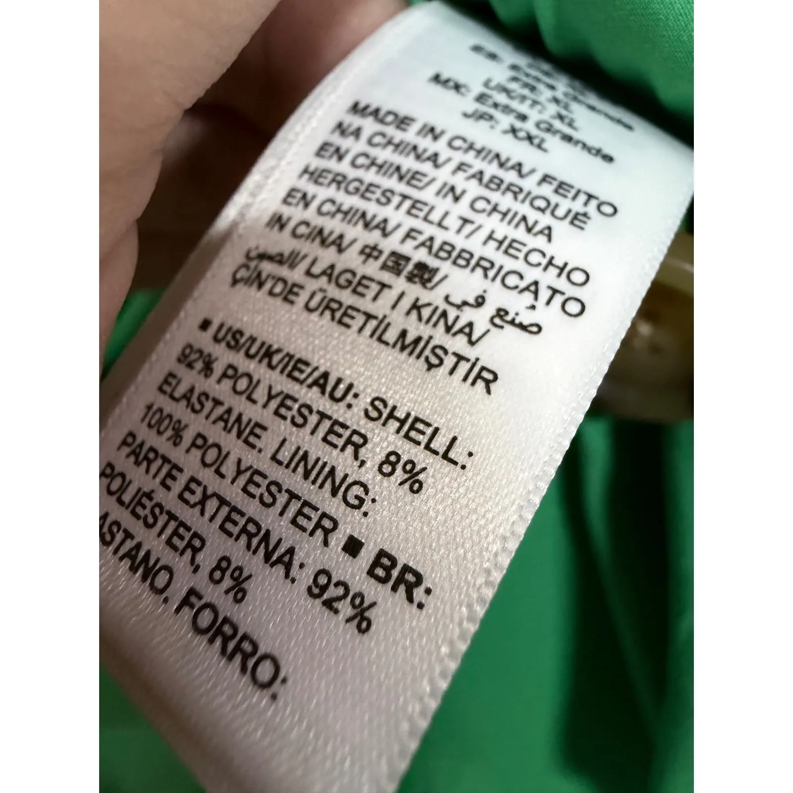 The Drop Womens Blake Long Blazer Button Lined Jacket Top Jade Size XL NWT Green - Image 7