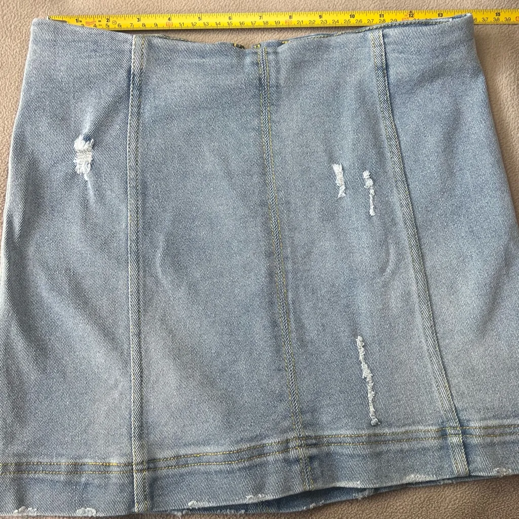 Jolt  Blue Denim with Yellow Stitching - Image 3