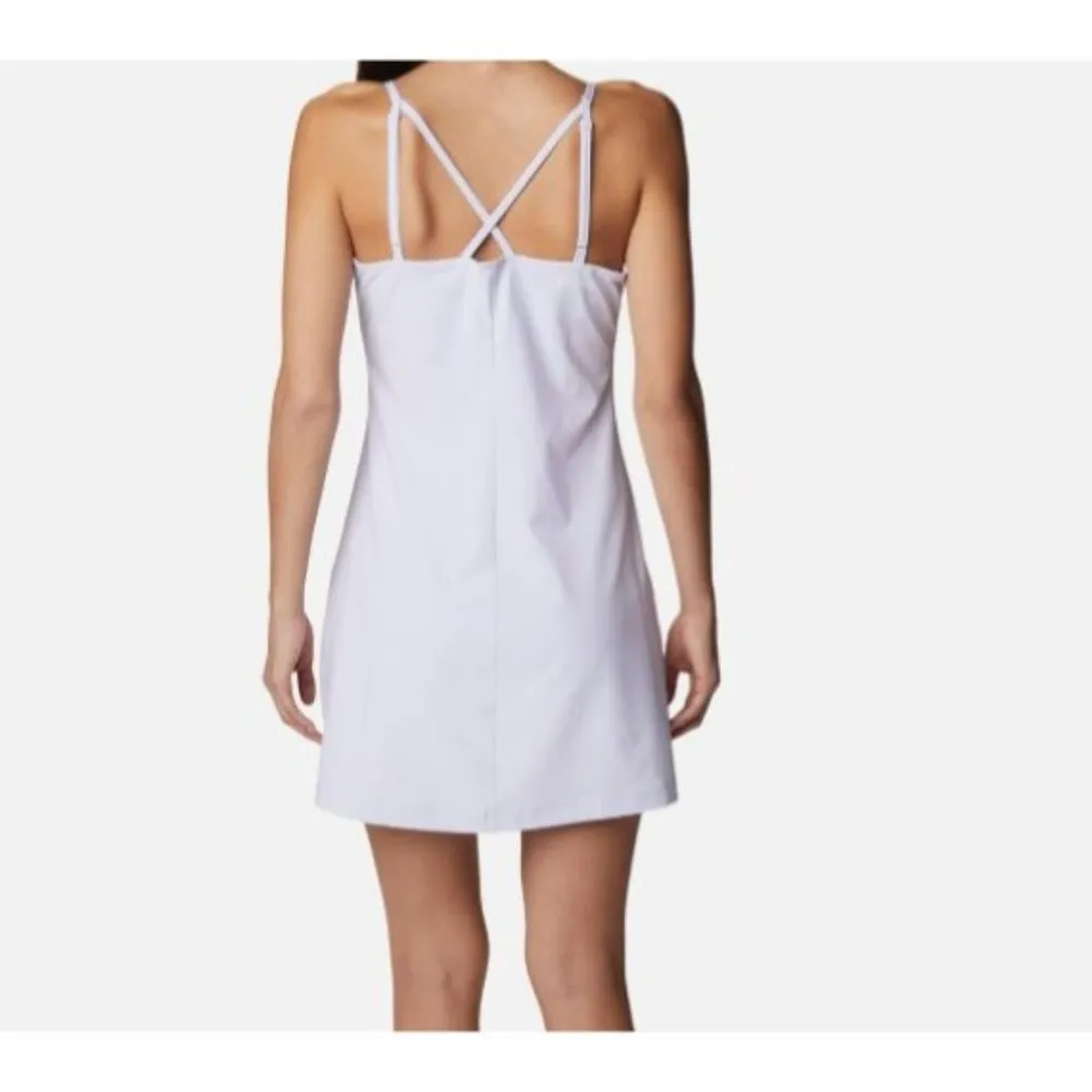 Columbia S Pleasant Creek Tennis Dress Built In Bra & Shorts Violet Small - Image 3