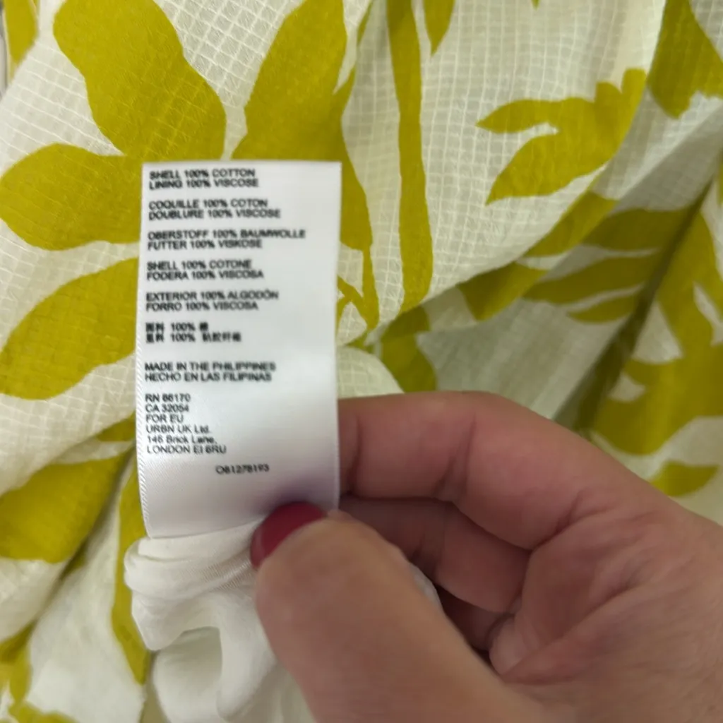 Maeve Anthropologie Feliciana tropical print mini dress - Image 6