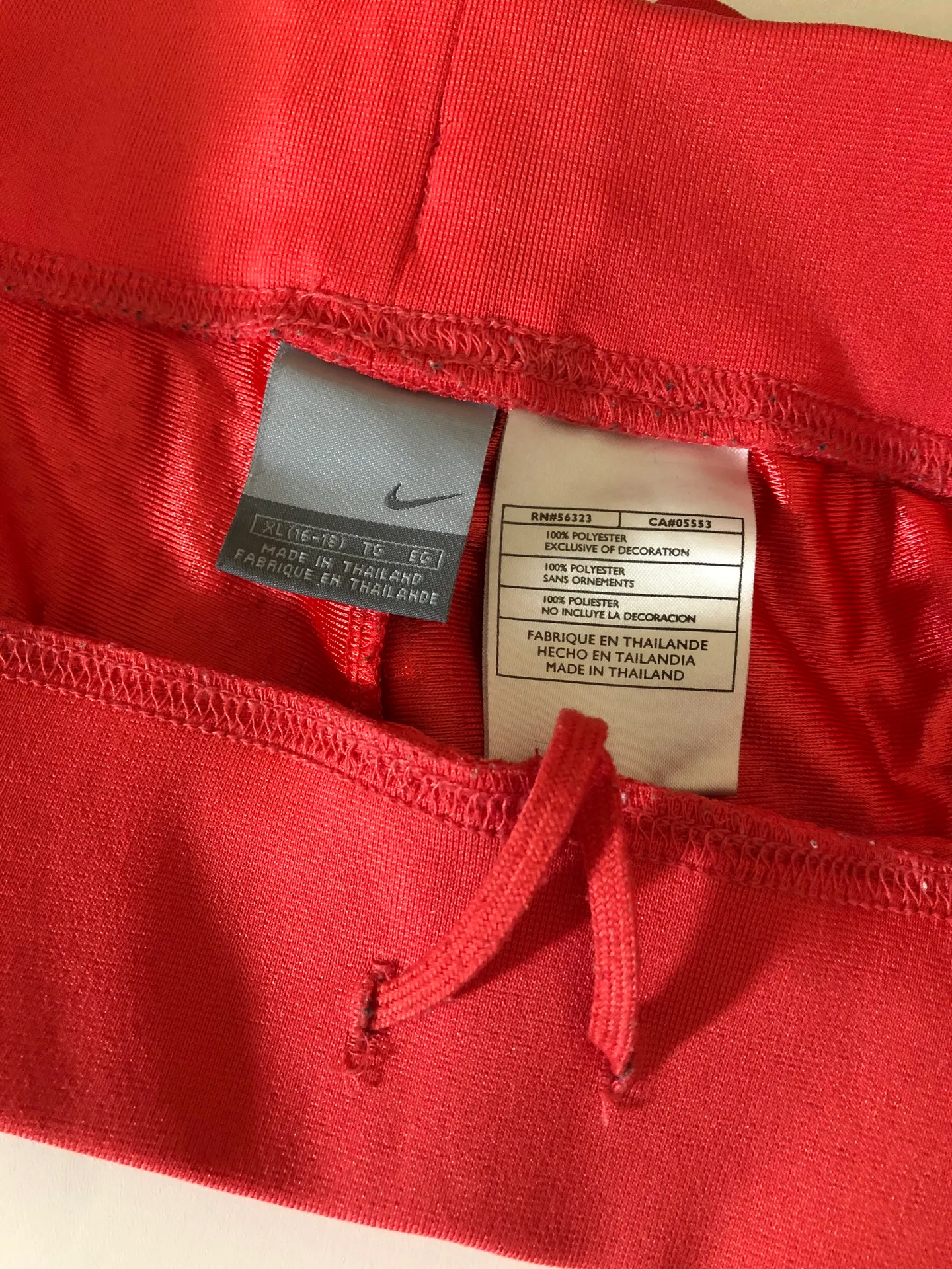 Nike Pink And White Mesh Shorts - Image 3