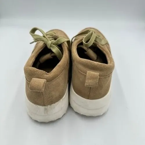 Matisse Top Notch Tan Faux Suede Perforated Lace Up Sneakers Women's Size 9M - Image 9