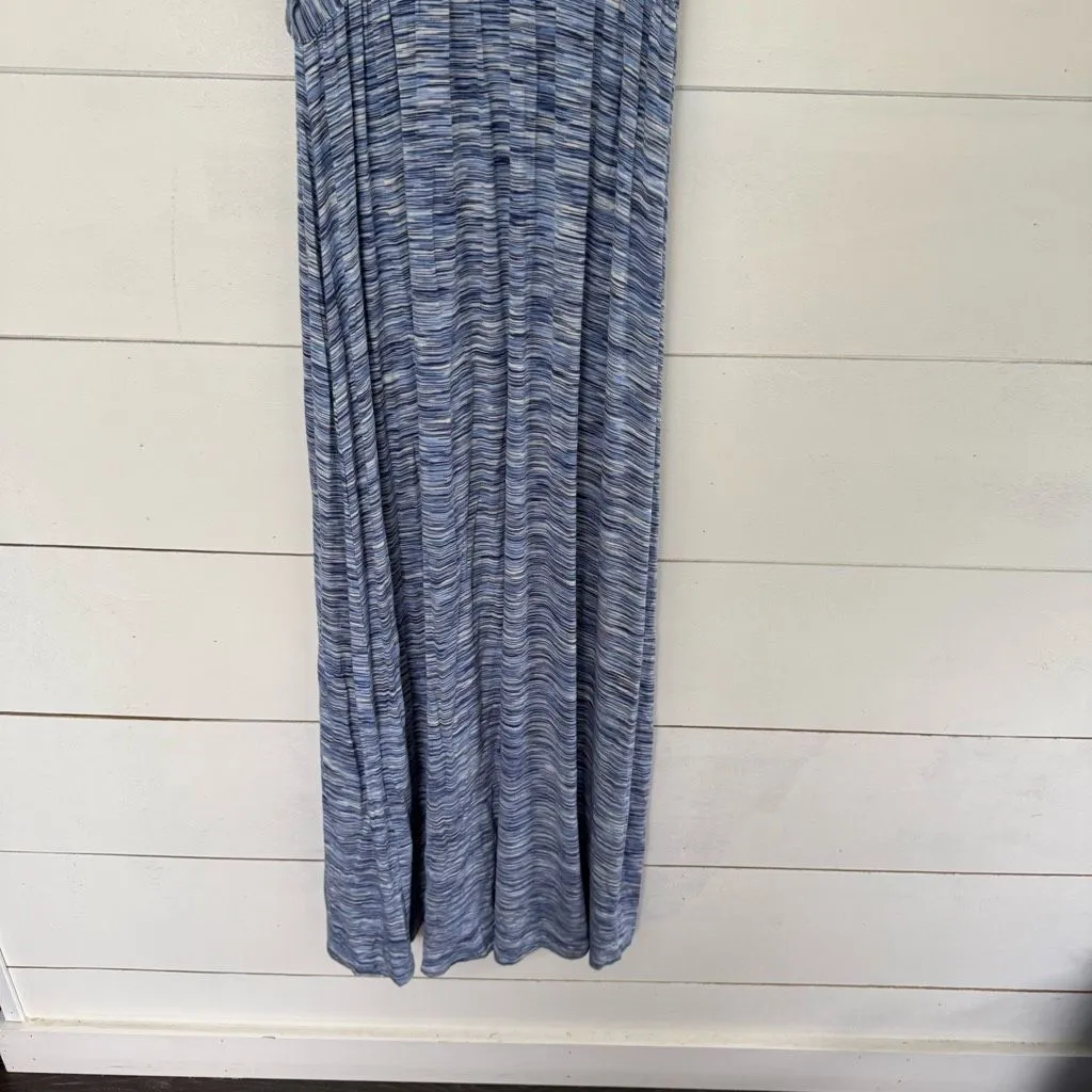 Spense Women’s Large Blue Marled Stretchy Maxi Dress - Image 5