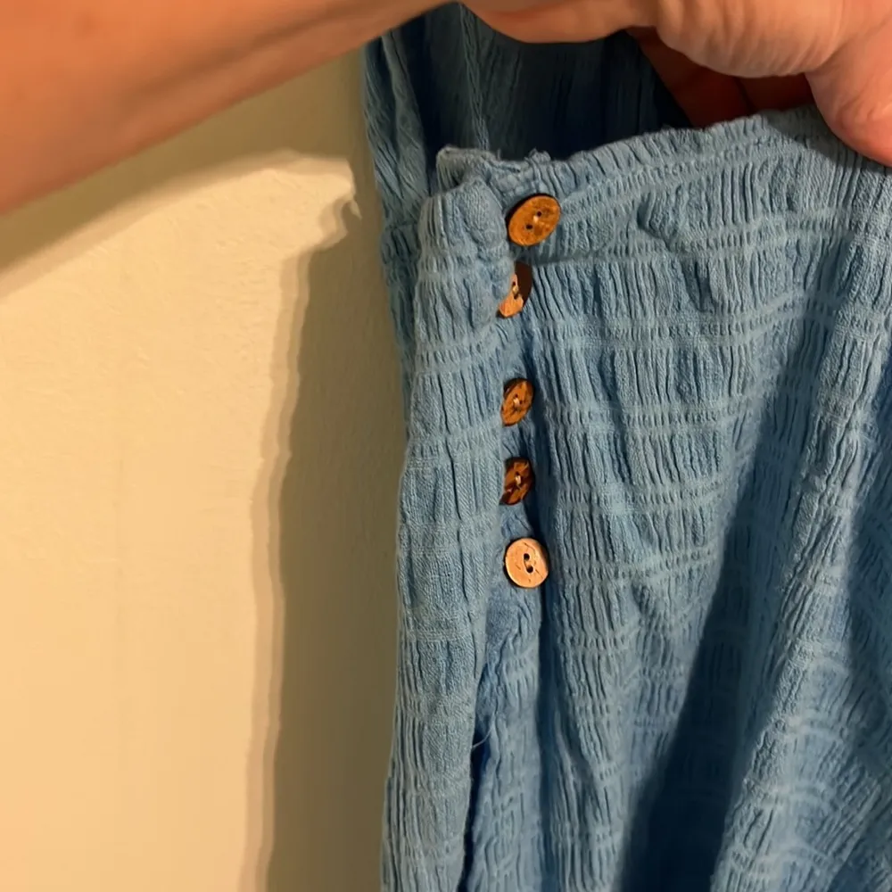 NWOT Free People Beyond Chic Mini Dress Blue size Medium - Image 8