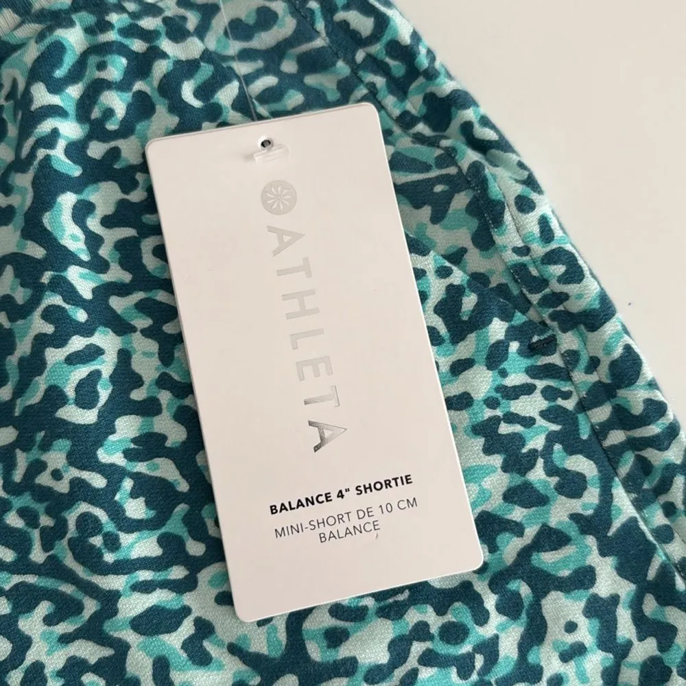 Athleta Balance 4" Shortie mini SHORTS NWT - Image 4