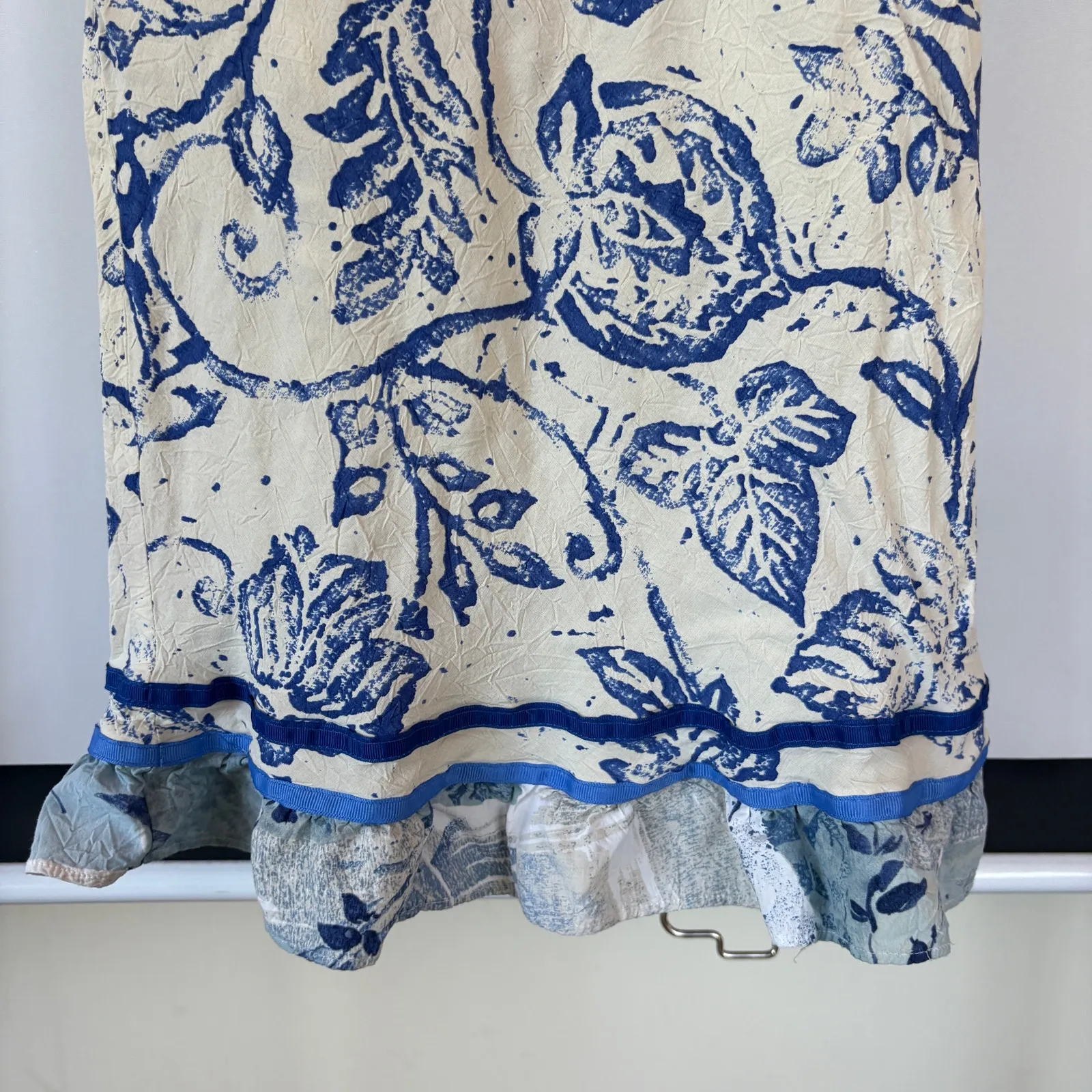 Jams World Ocean Babydoll Vacation Midi Dress Euro Cruise Beach Ibiza Medium - Image 3