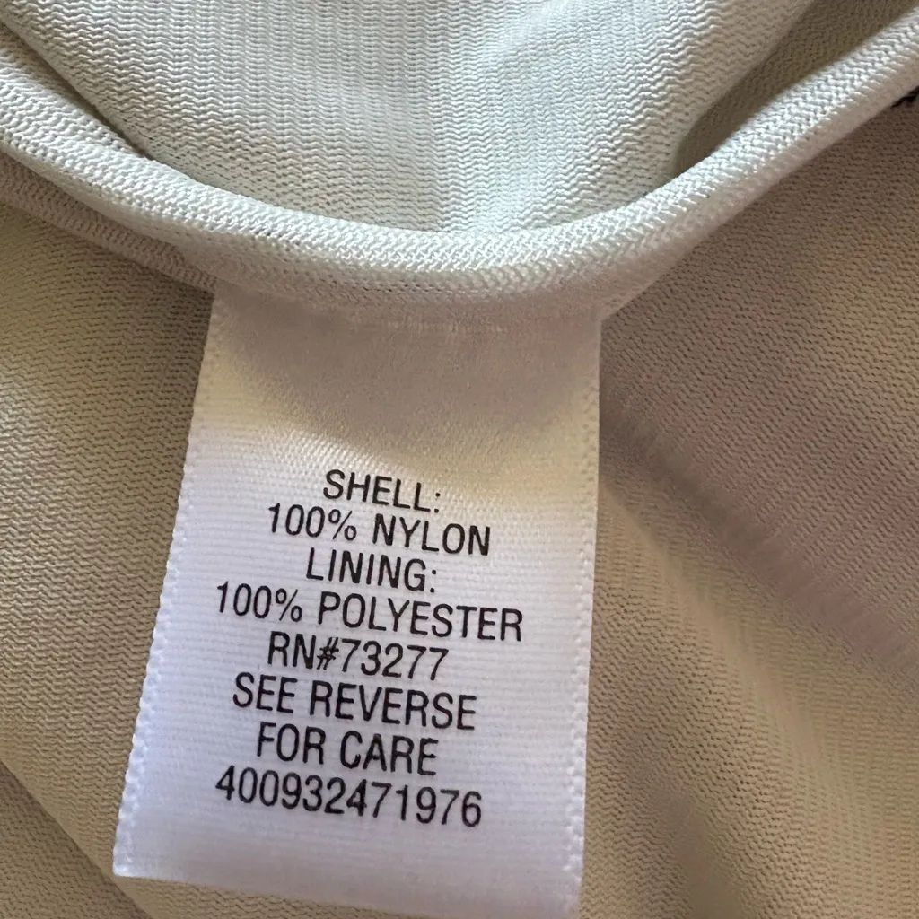 Dana Buchman green lime  Sequin Tank overlay Top - Image 5