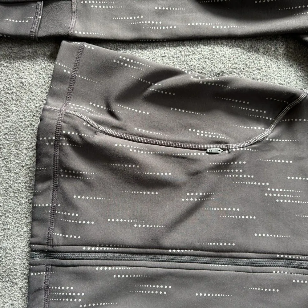 Sweaty Betty Therma Boost Zip Up Running Jacket Grey Reflective Yoga Midlayer M - Image 8