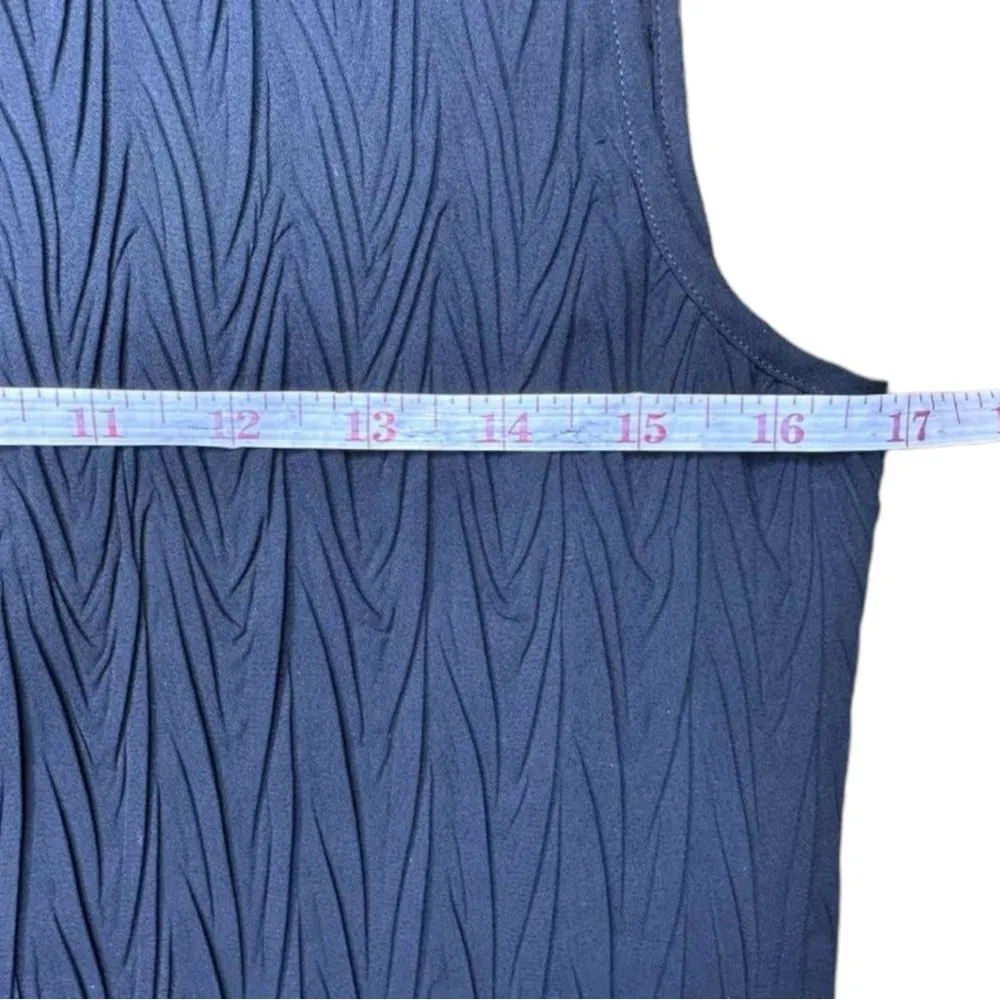 Vivienne Tam Black Textured Pattern Dress Size 1 - Image 6