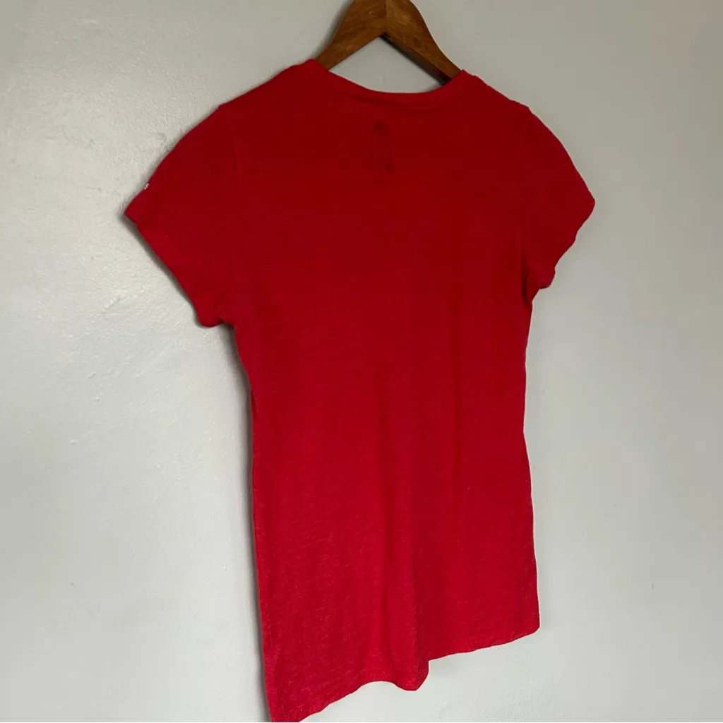 Adidas Women's Red FC Bayern Munich Futbol Soccer Tee - Image 4