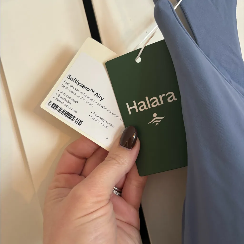 HALARA Every Day Midi Chill Dress in Blue XL Casual - Image 5