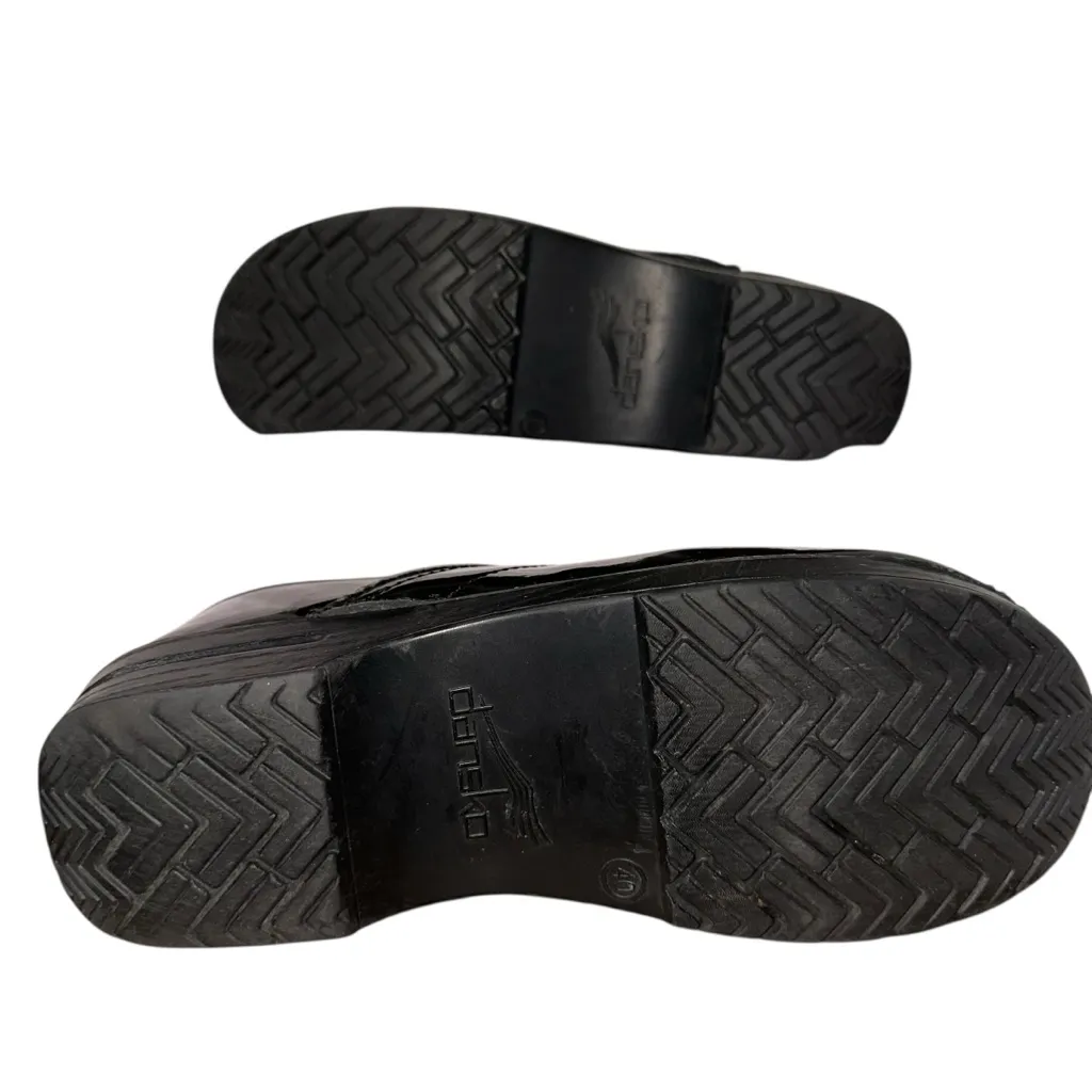 GUC DANSKO Black Patent Clogs - EU 40 - Image 6