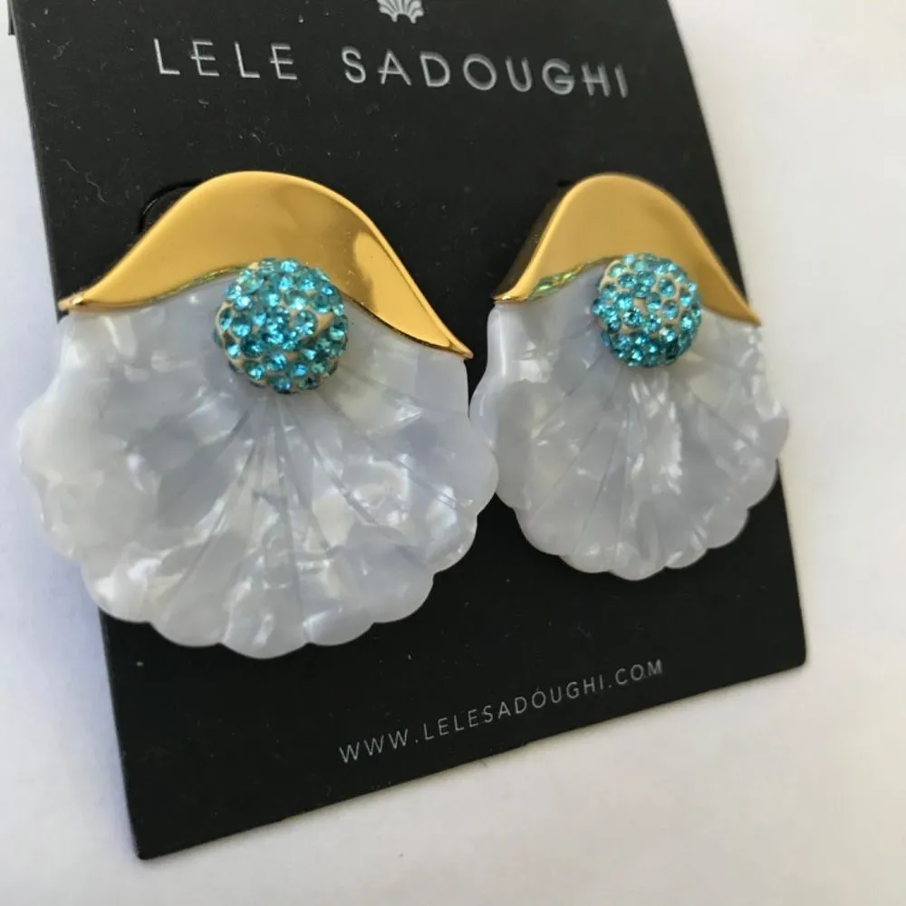 NWOT Lele Sadoughi Sellona  earrings - Image 5