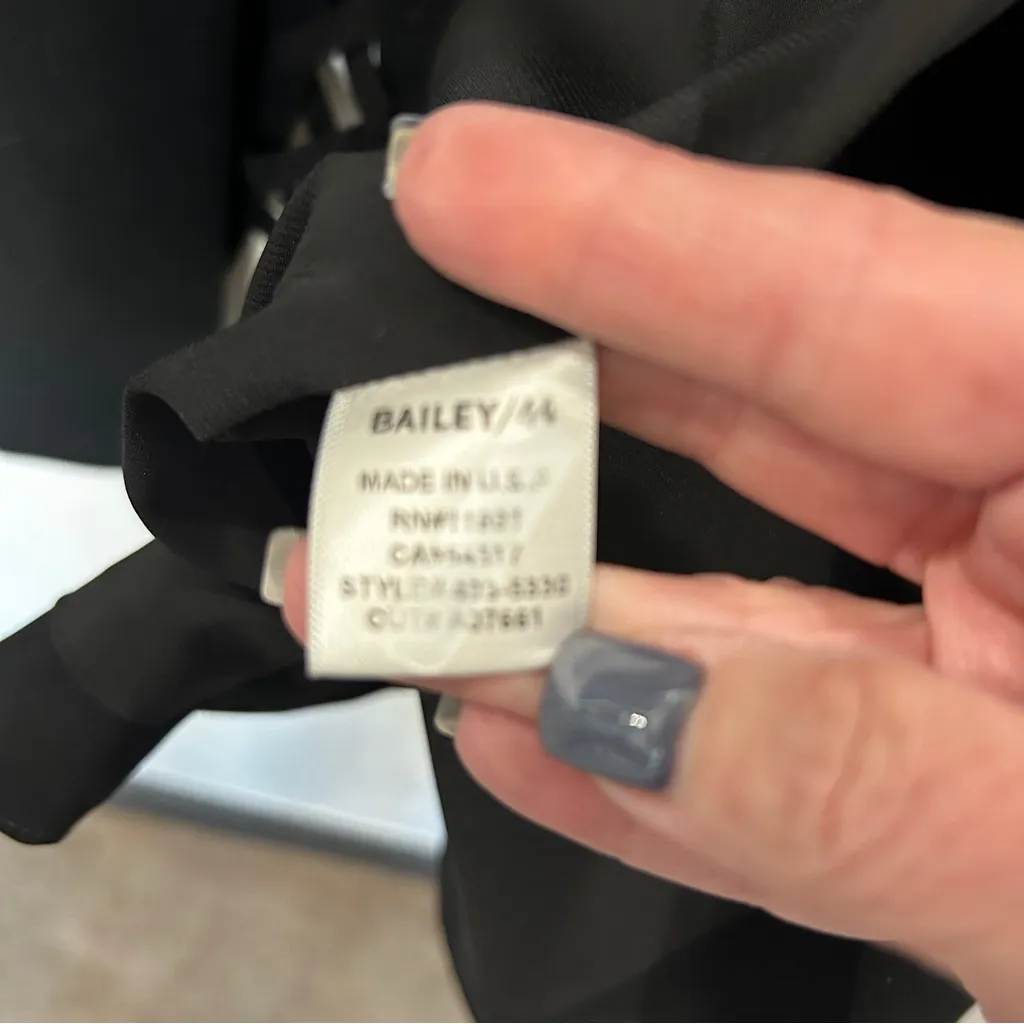 Bailey 44 Women’s San Juan Blazer Jacket in Black Size XS - Image 8