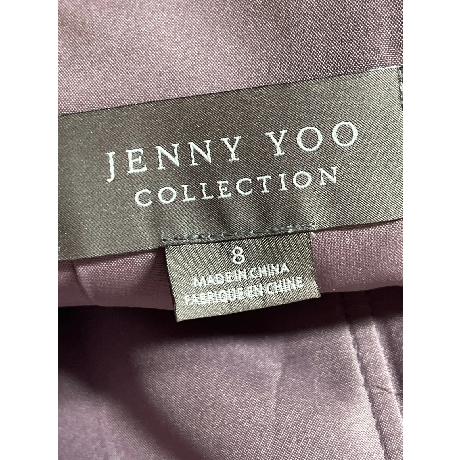 Jenny Yoo Mesh Sheer Tulle Cape Sleeve Convertible Mini Cocktail A-Line Dress 8 - Image 6