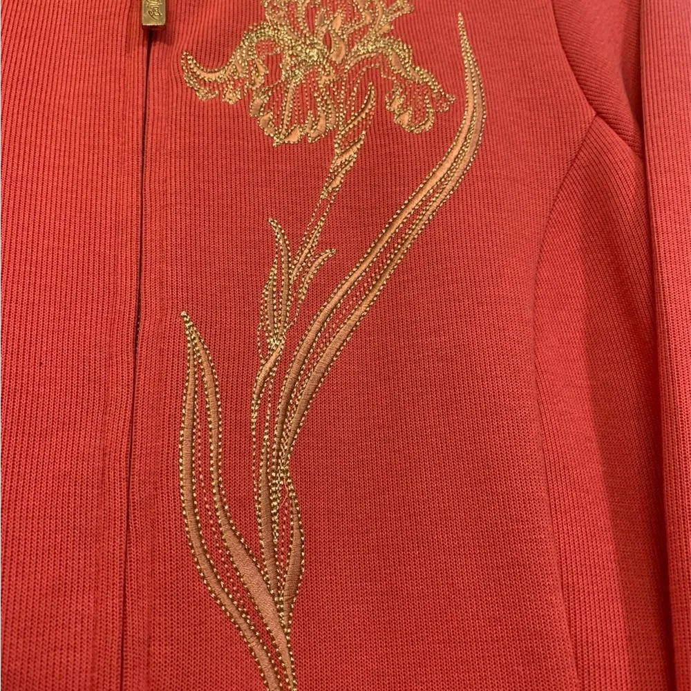 Bob Mackie Peach Jacket          1037 - Image 3