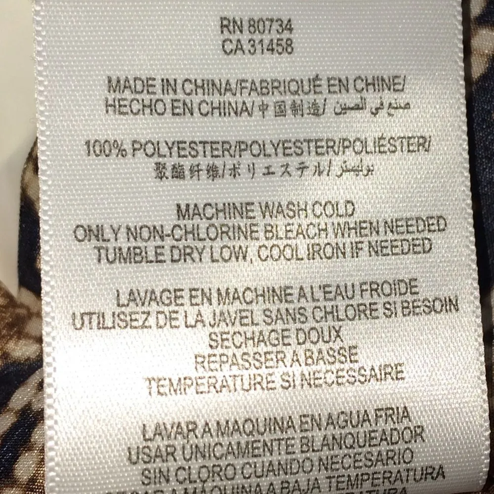 BCBGMaxAzria Wilder One-Shoulder Python Snake Print Top-Size XXS-NWT - Image 9