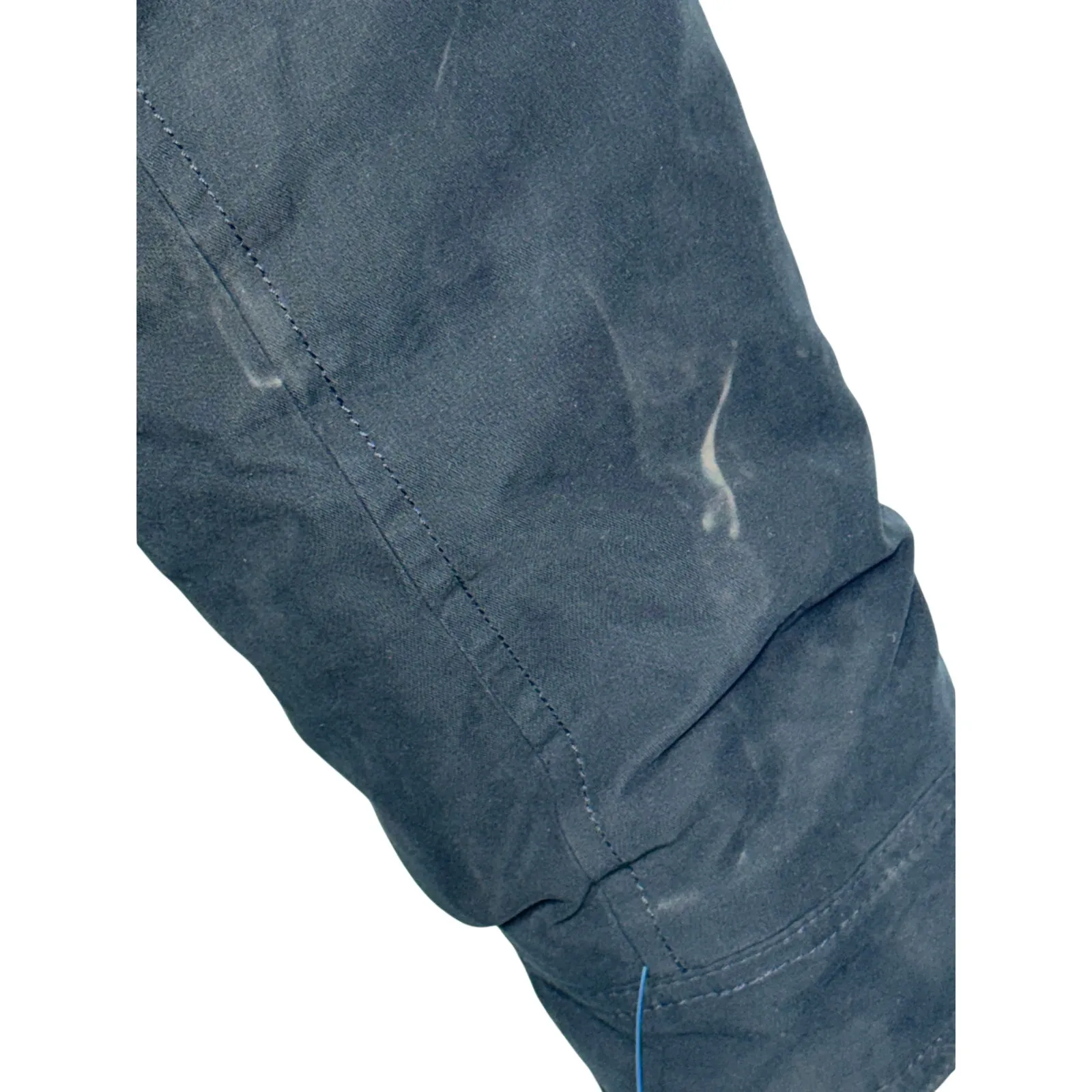 Abercrombie & Fitch Black Tan Sherpa Hooded Utility Parka Coat Jacket Womens M - Image 7