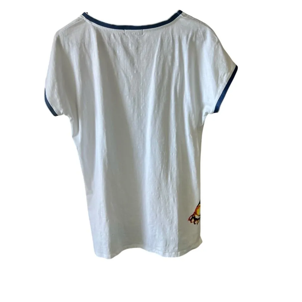 Orly Colorful French Bulldog Print Crew Neck T - Image 3