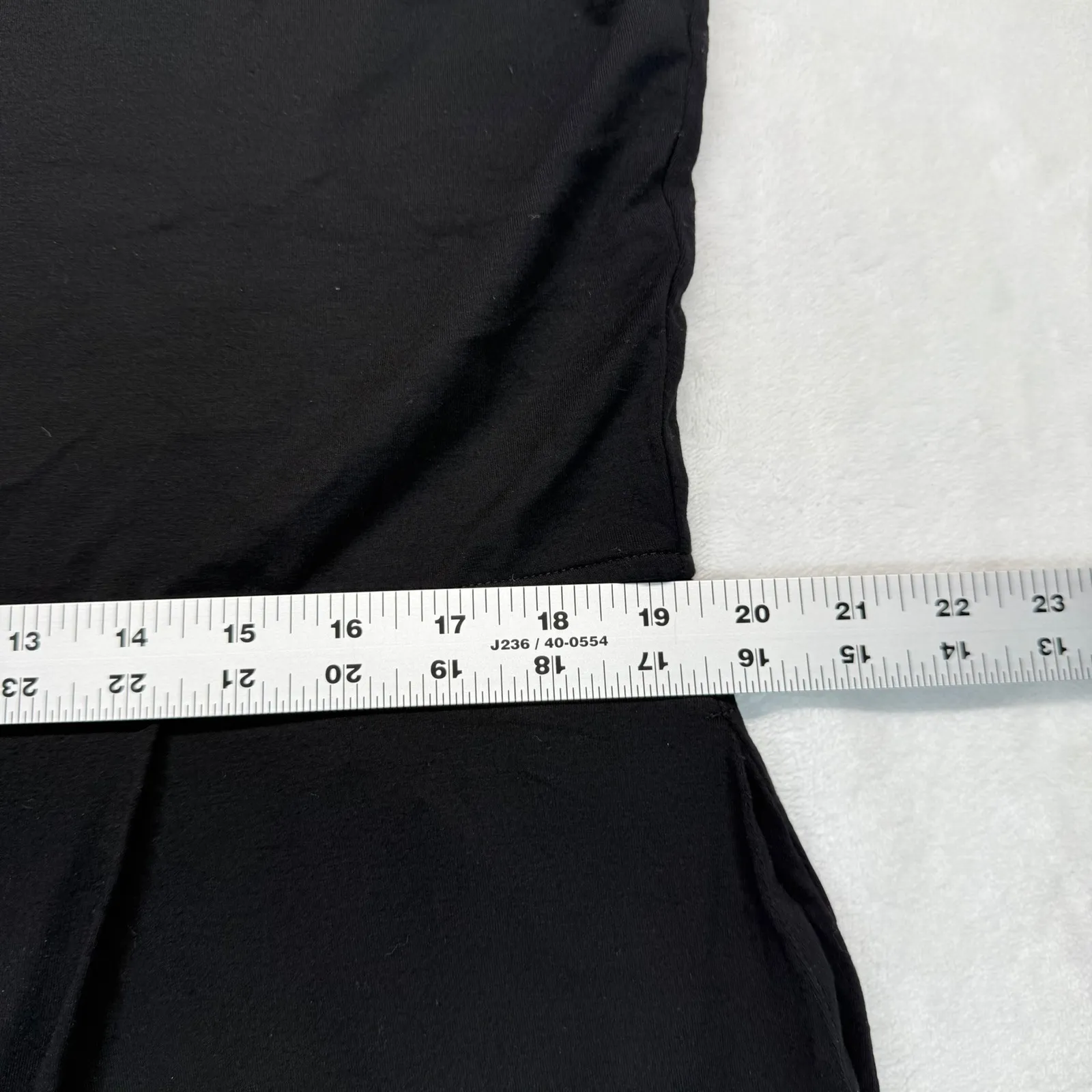 Eileen Fisher Jumpsuit Wide Leg Sleeveless Black USA Made Size‎ L - Image 3