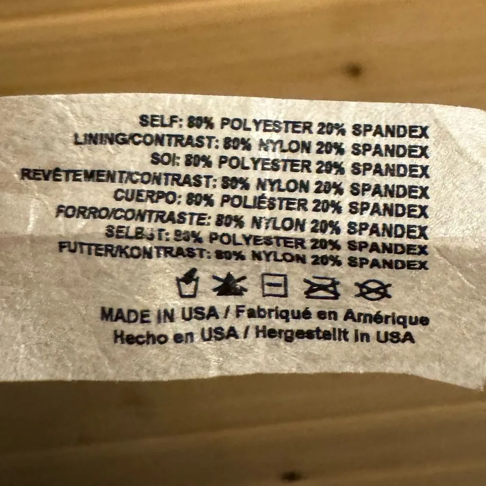 Tavik Size XSmall Lela One Piece Keyhole Halter Swimsuit Black - Image 12