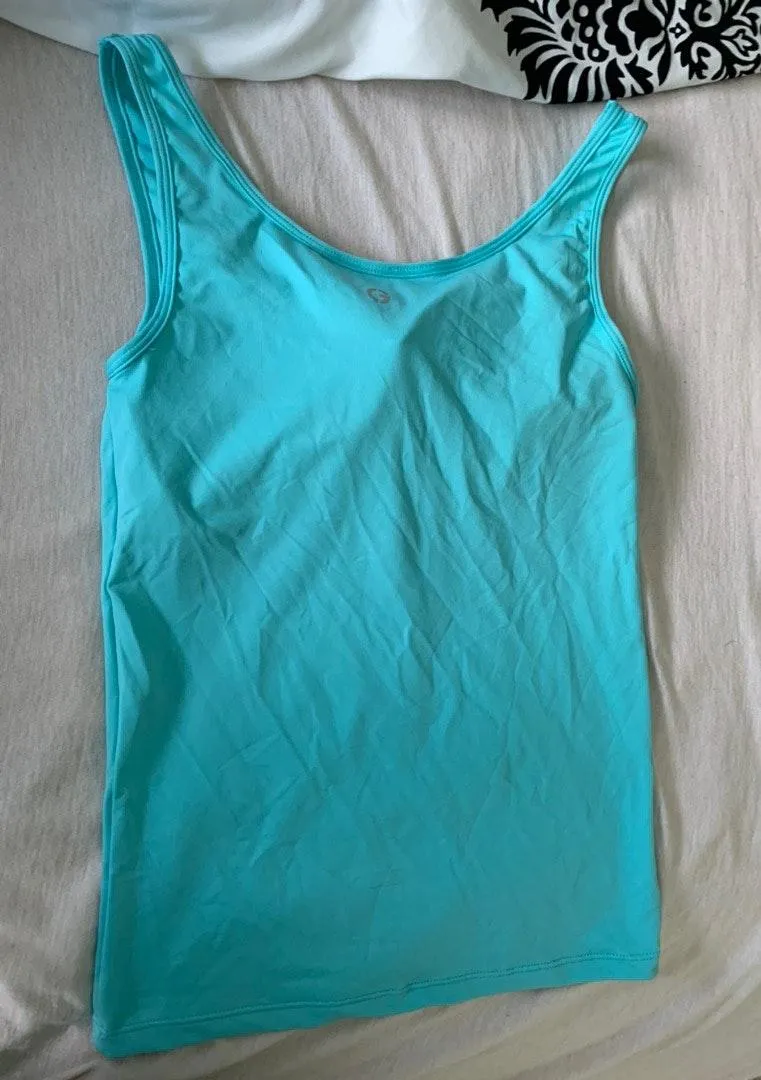 Active Tank Top Blue Size XS - Image 2
