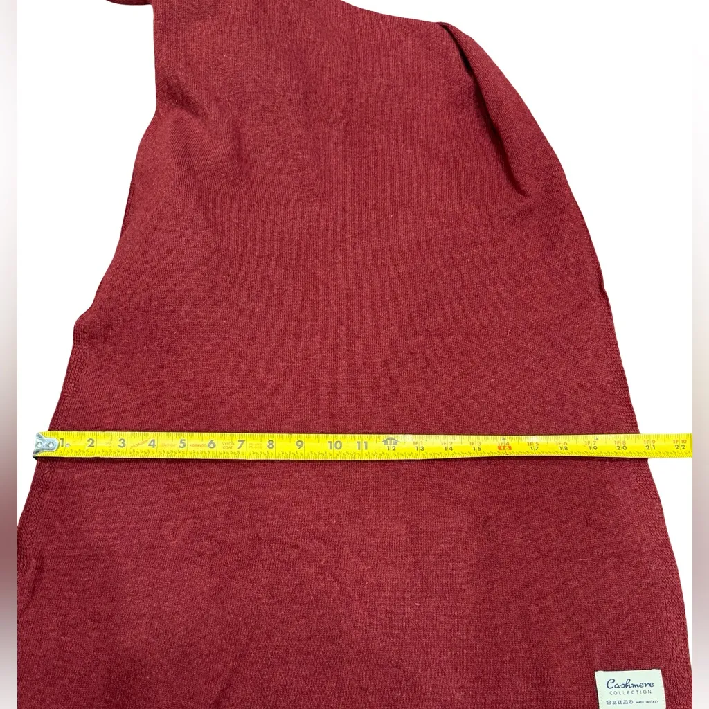 Source Unknown Cashmere Collection Red Scarf - Image 7