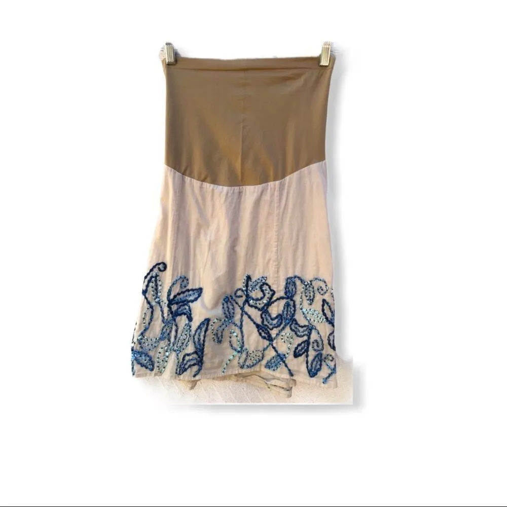 A Pea In The Pod‎ Embroidered Skirt - Image 9