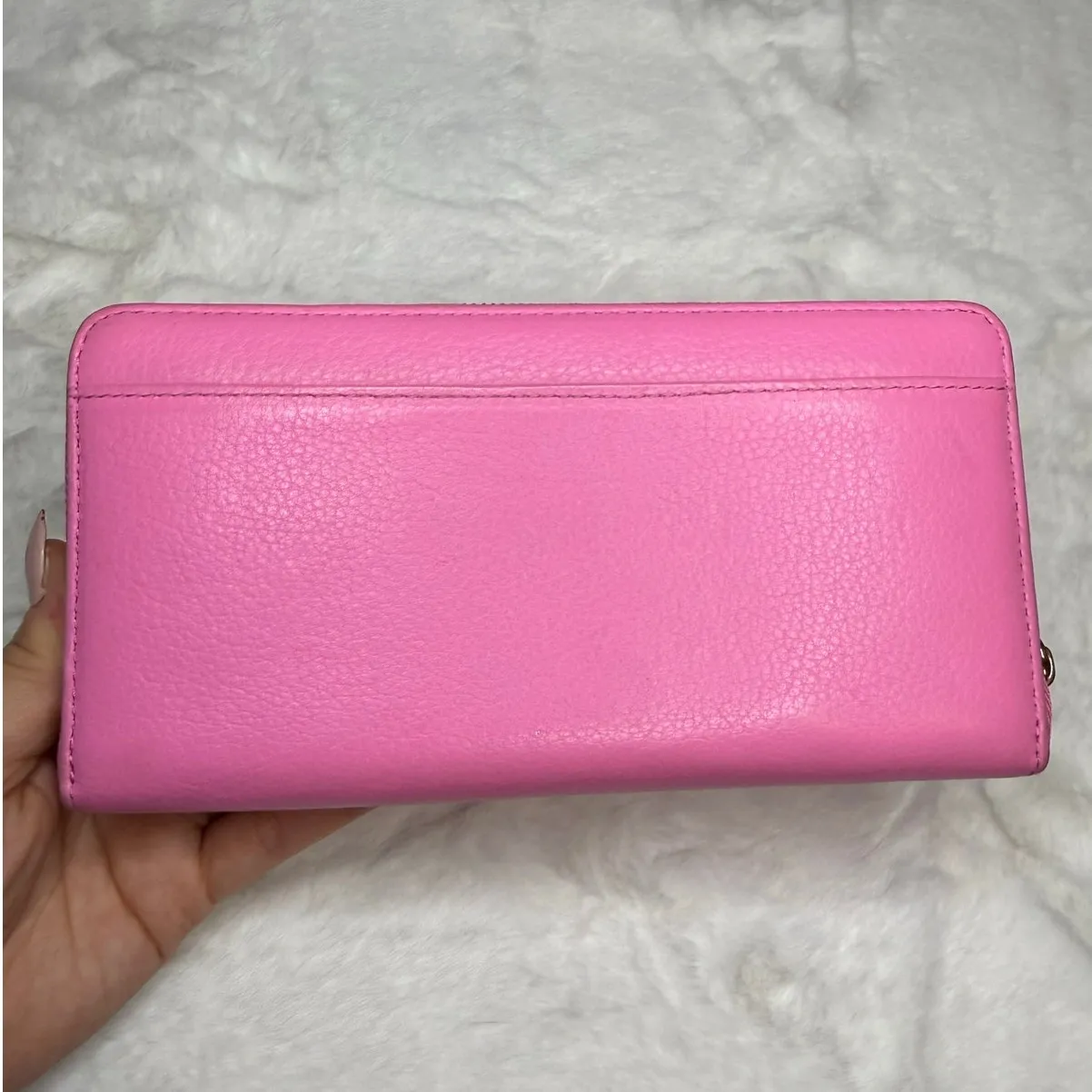 Kate Spade  New York Pink Zip Around Wallet - Image 2
