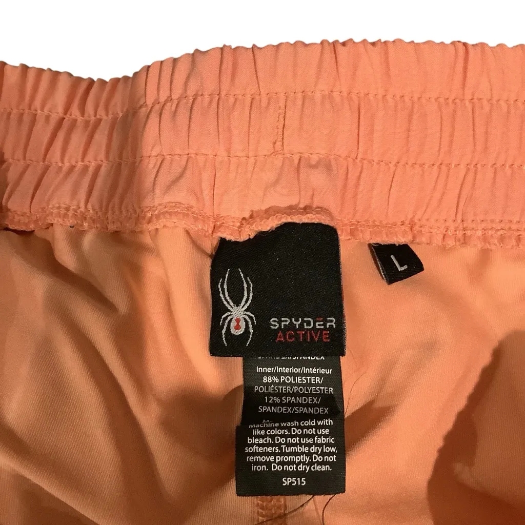 Spyder Active Women’s Coral Athletic Fully Lined Shorts EXCELLENT CONDITION - Image 6