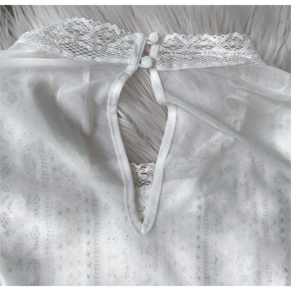 NWT Free People Tea Party Lace Top - Image 10