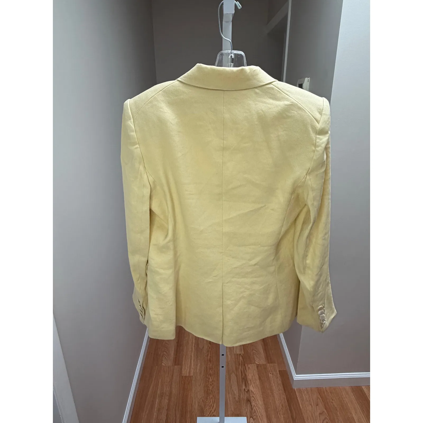 Veronica Beard  Miller Dickey Jacket Chamomile Yellow size 12 - Image 5