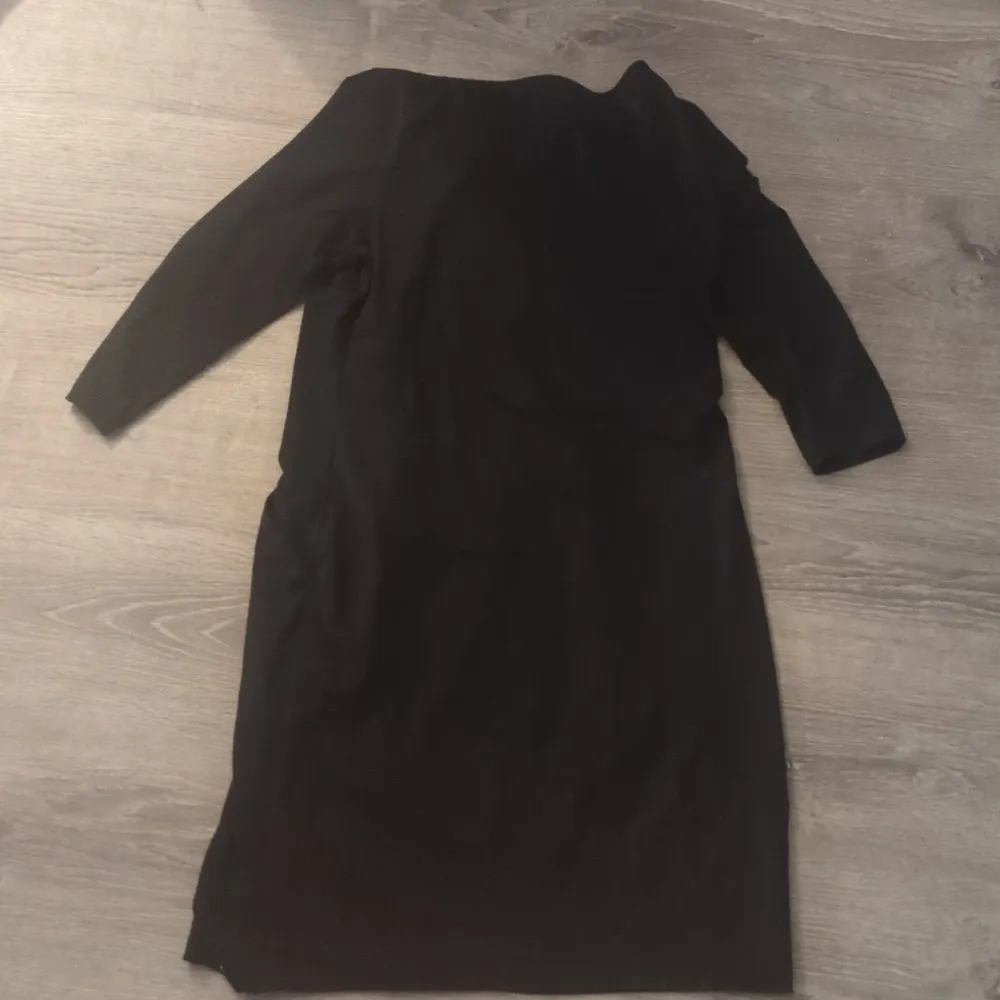 Betabrand black dress 3/4 sleeves size medium - Image 8