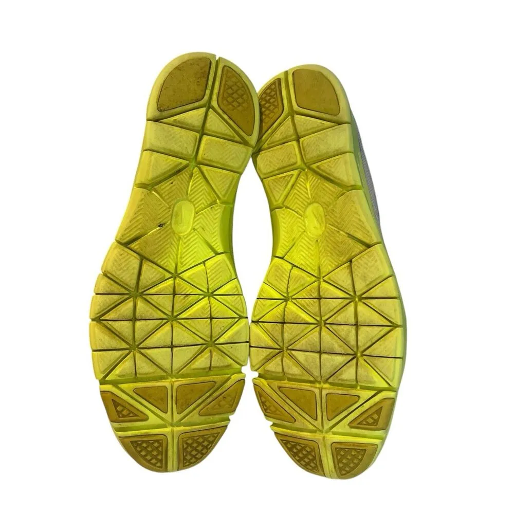 Nike Free 5.0 TR FIT 4 Running Shoes Gray Orange Yellow 629496-003 Womens Sz 10 - Image 6