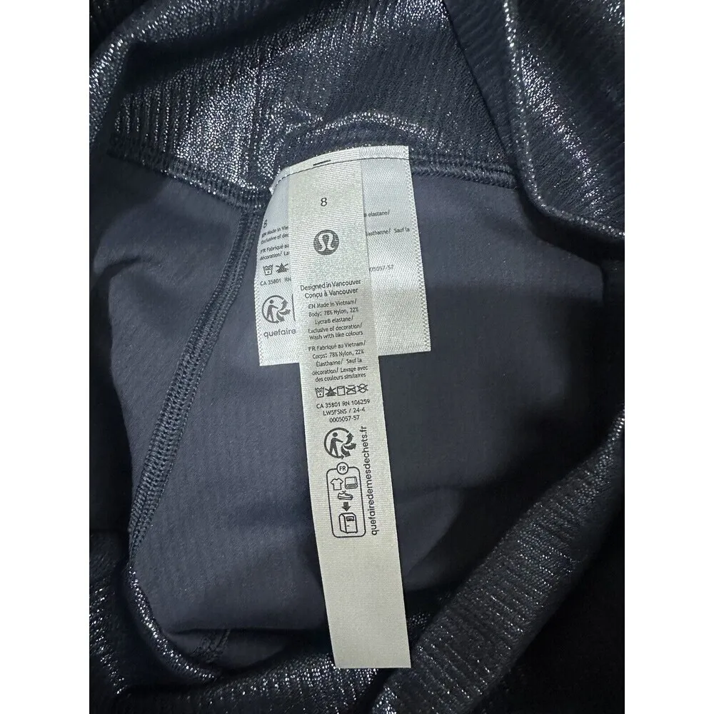 Lululemon Align High Rise Ribbed Pant 28” Shine RARN Size 14 NWT - Image 4