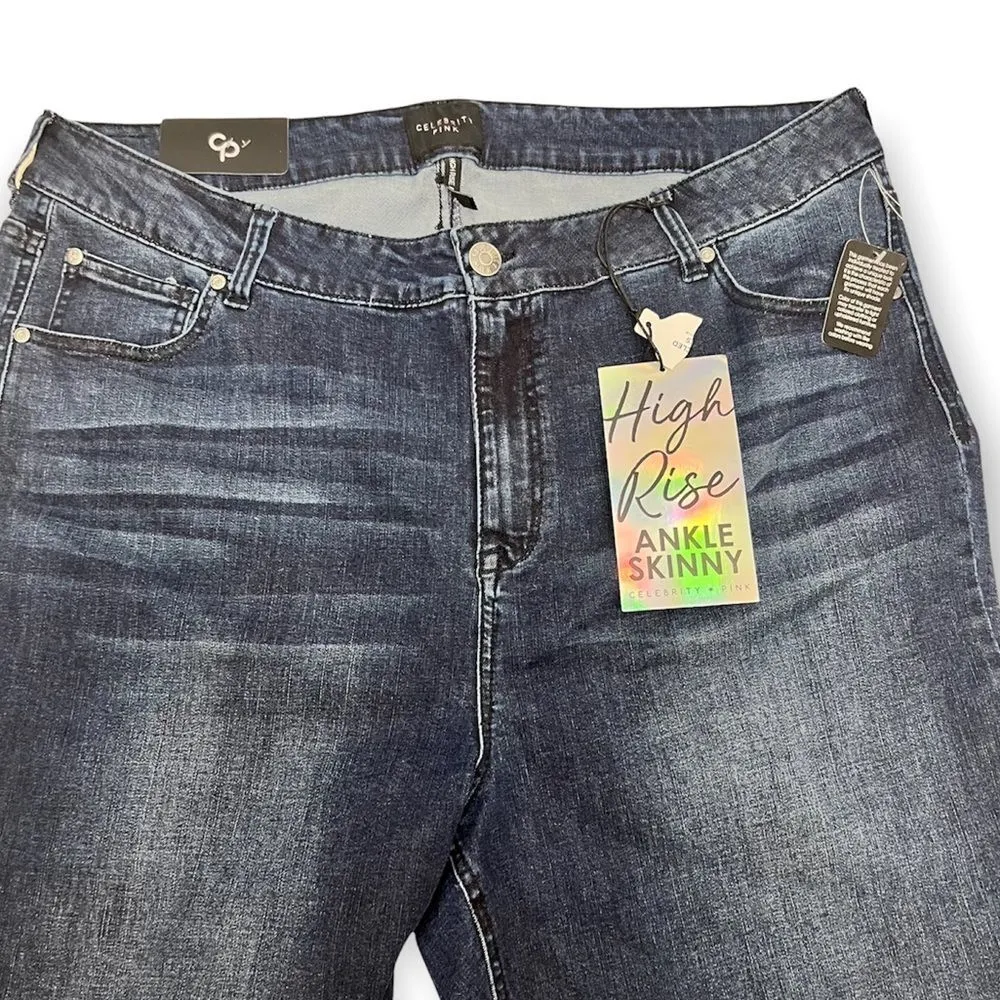Celebrity Pink High Rise Skinny Ankle Jeans - Image 2