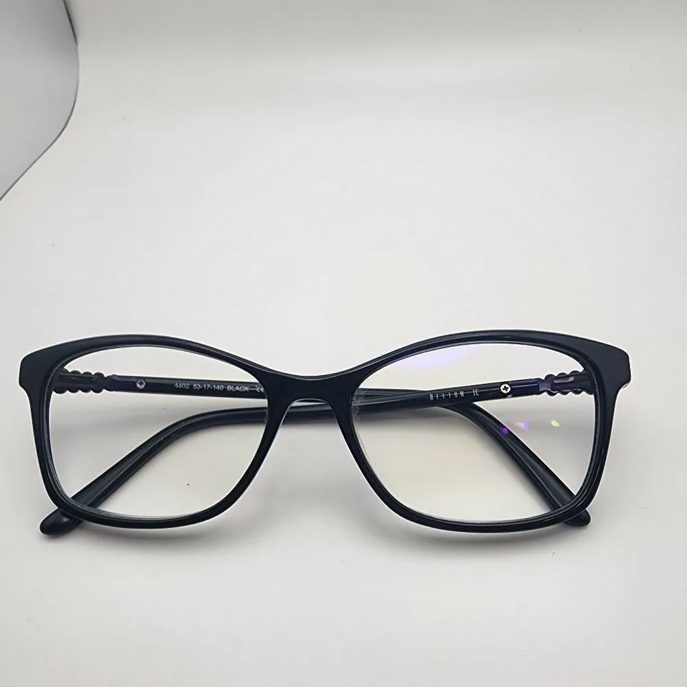 Helium Black Prescription Glasses Frames - Image 2