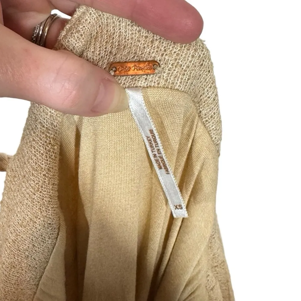 Free People  Island Rope Strap Midi Dress Neutral Minimalist - Image 7